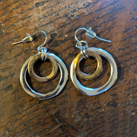 B2GOFREE 🍭New Handmade Double Circle Fishhook Earrings - Picture 2 of 4